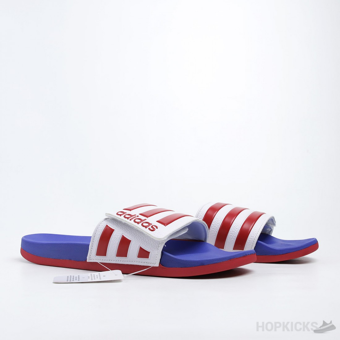 adilette slides blue
